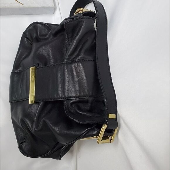 Banana Republic Leather Black Hobo Bag - Picture 7 of 11